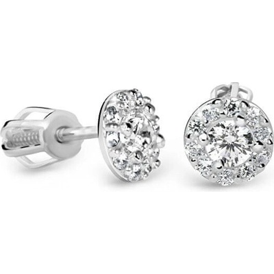 Cutie Diamonds kôstkové náušnice z bieleho zlata s briliantmi DZ60167-30-00-X-2