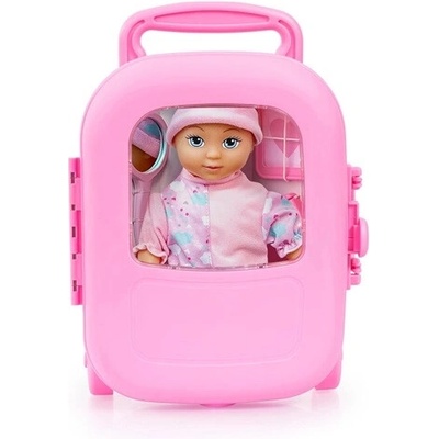 Bayer miminko 28 cm s cestovním kufrem a doplňky