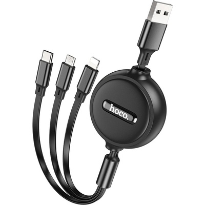 Hoco X75 3-in-1 double-pull (iP+Micro+Type-C)