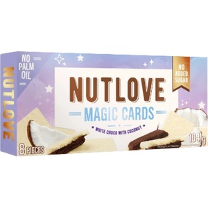 ALLNUTRITION NutLove Magic Cards | No Palm Oil ~ No Sugar Added [104 грама] Бял шоколад с кокос
