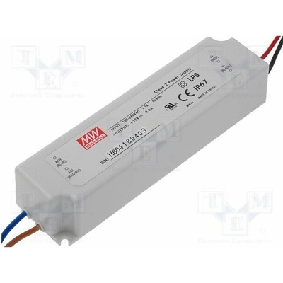 MEAN WELL LPV-35-36 Napájecí zdroj: spínaný; LED; 36W; 36VDC; 1A; 90÷264VAC; 127÷370VDC