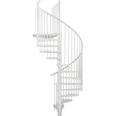 Myron Ø 180 cm, výška poschodia 352,5 cm biele