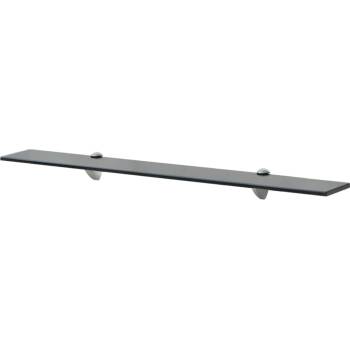 Image 1 of vidaXL Подвижен рафт, стъкло 80 x 10 см, 8 мм (243767)