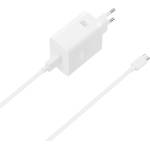 OPPO Захранване за ел. мрежа за лаптопи, смартфони и таблети с USB-C изход с технология за бързо зареждане - Oppo GaN SUPERVOOC Fast Wall Charger 100W With USB-C Cable (бял) (VCBAOBEH)