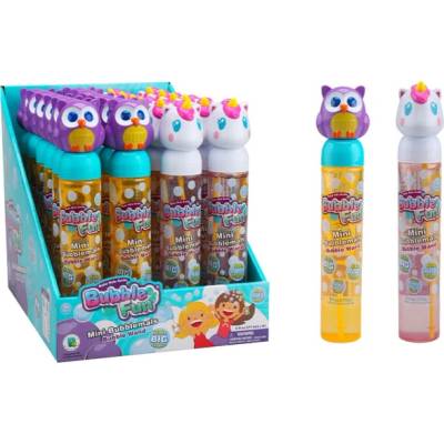 Bubble Fun Bublifuk se zvířecí hlavou Jednorožec a Sova 177 ml