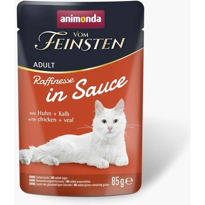 Animonda VF Raffinesse In Sauce Kúsky kuraťa a teľacie v omáčke 85 g