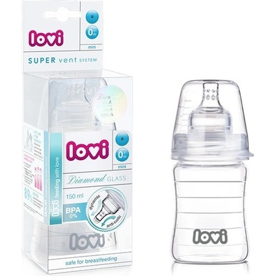 LOVI láhev Diamond Glass 150ml