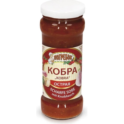 KOBRA Omáčka s česnekem 295 ml