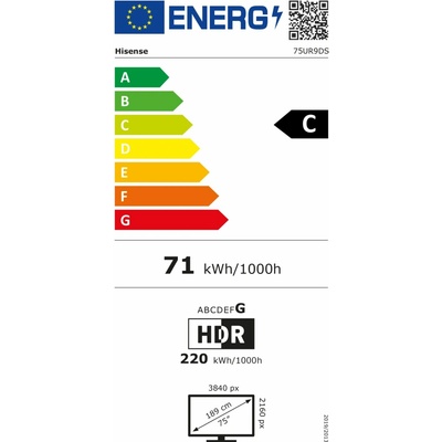 Hisense 75UR9DS