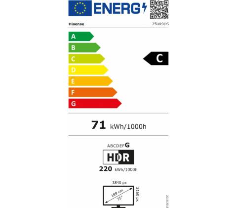 Hisense 75UR9DS
