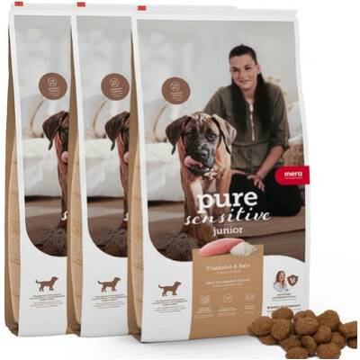 Mera Pure Sensitive Junior Turkey Rice 4 kg