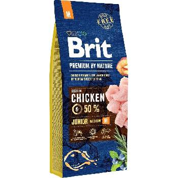 Brit Premium by Nature Junior Medium Chicken 15 kg