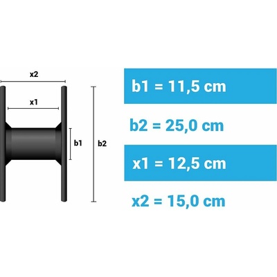 VNT electronics s.r.o. Naviják s převodem 3 : 1 pro elektrický ohradník