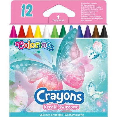 COLORINO voskovky dreams 12 barev – Zboží Mobilmania