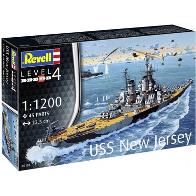 Revell USS New Jersey 05183 1:1200