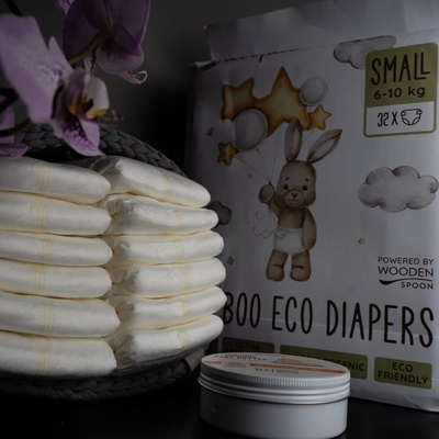 Woopies EKO SMALL 6-10kg Wooden Spoon 3x32ks