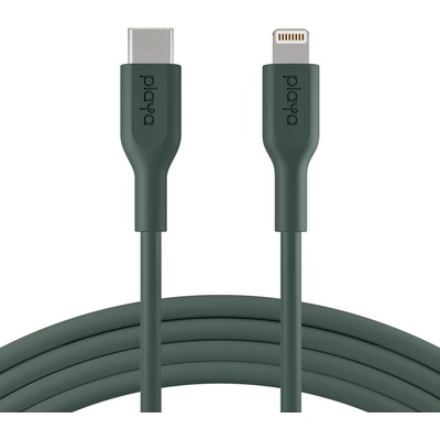 Belkin MFI сертифициран USB-C към Lightning кабел за Apple устройства с Lightning порт (100 см) - Belkin Playa USB-C to Lightning Cable PD 18W (зелен) (PMMG1003bt1M)