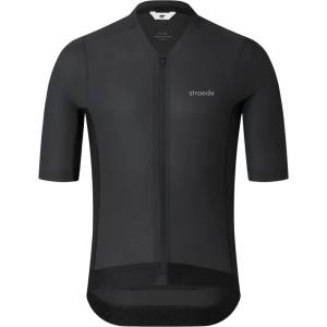 straede Фланелка с къс ръкав за колоездене straede Aerlig Ultralight Jersey Cycling jersey - Anthracite - размер M (056-4305-0114)