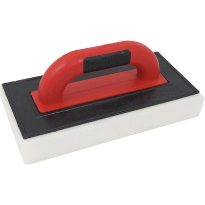 TOPTRADE hladítko ABS, molitan jemný, rezaný, PROFESSIONAL, 280 x 140 x 40 mm