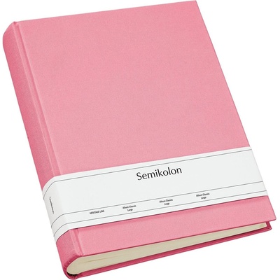 Semikolon Фотоалбум Uni Classic голям розов (363978)