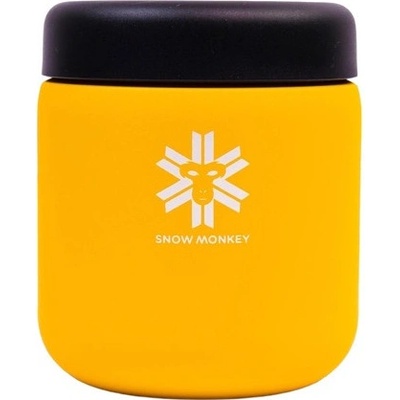 Snow Monkey Foodie Termoska na jídlo Maxi žlutá 480 ml