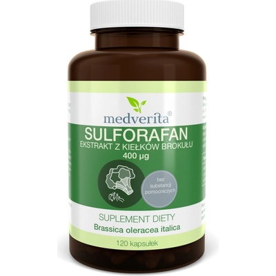 Medverita Sulforafán 400 mcg 120 kapsúl