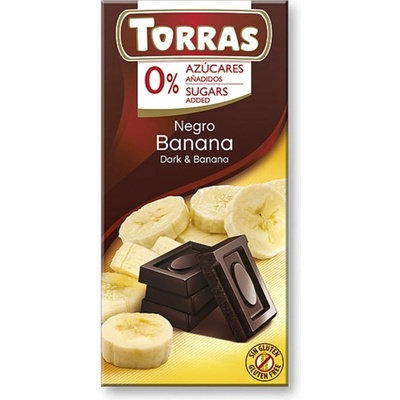 Torras čokoláda s banánom 75 g