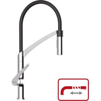 Image 1 of Leks nexo x/bk Смесител за мивка (nexo x/bk)