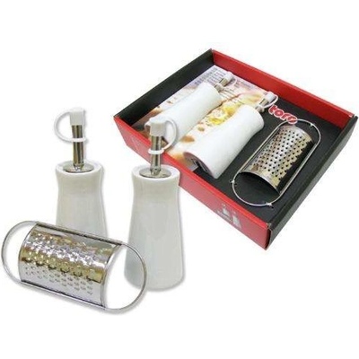 Toro Menážky set bílý porcelán struhadlo 263047