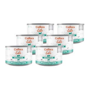 Calibra Cat Life Sensitive Агнешко 6x200г
