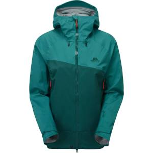 Mountain Equipment Дамско водоустойчиво яке Mountain equipment Women's Polypheme Jacket Waterproof jacket - Deep Teal / Shaded Spruce - размер 34 (EU) (102-3415-0111)