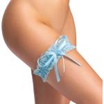 Cottelli Collection Lace Garter 2461374 Light Blue
