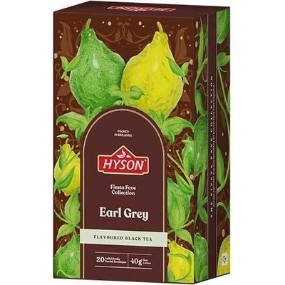 Hyson Earl Grey černý čaj 20 sáčků