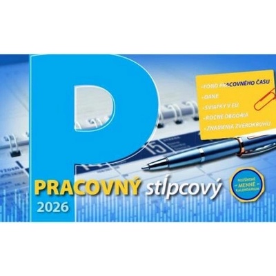Spektrum Grafik Stolový stĺpcový 23 x 14 cm Pracovný 2026