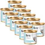 Brit Брит Ветеринарни Диети GF котка Затлъстяване 12 x 200 г