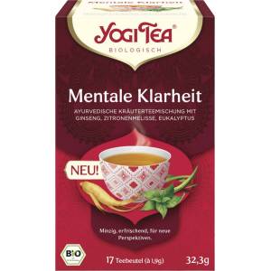 Yogi Tee Mental Clarity - 17 пакетчета чай