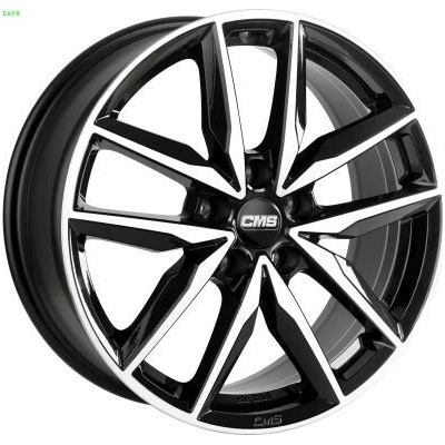 Cms C28 8x20 5x112 ET47 polished gloss black