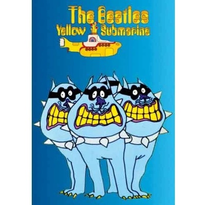 The Beatles – Yellow Submarine Bull Dogs (Pohľadnica)