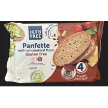 NutriFree Bezlepkový celozrnný chlieb Panfette 4 x 85 g