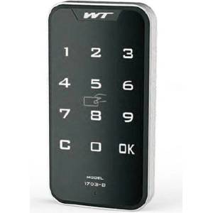 TTLock Електронна брава за шкафове с RFID карта за достъп 13.56 Mh и клавиатура за шкафове ASD 1703B-BT (CHWL032)