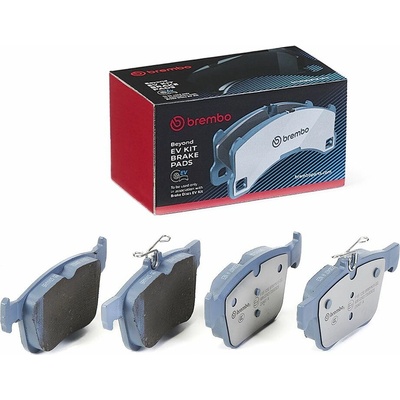 Brzdové platničky Brembo P 85 125E 123 mm s protihlukovým plechom