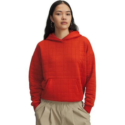 Under Armour Unstoppable Fleece TXTR Hoodie W 6003655-842 oranžová
