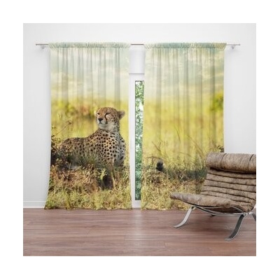 Sablio Závěsy Gepard: 2 ks - 140x250 cm - Sablio