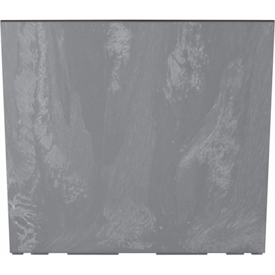 Prosperplast Vysoký kvetináč s vkladom CORBI V 77 cm tmavo šedý, 77 cm