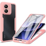 Techsuit Калъф за Xiaomi Redmi 13C 5G / Poco M6 M6 + Протектор - ColorVerse 360 Series - розов (KF2326848)