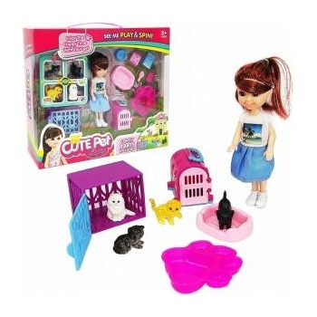 WYPRZEDAZ Doll with pets