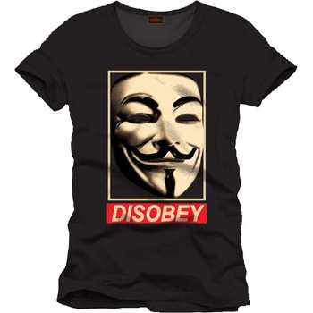 V for Vendetta Disobey T Shirt
