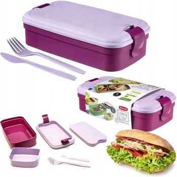 Curver box Lunch&Go fialový