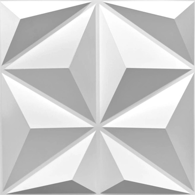 Impol Trade 3D PVC STAR D177 biely 500 x 500 mm 1ks