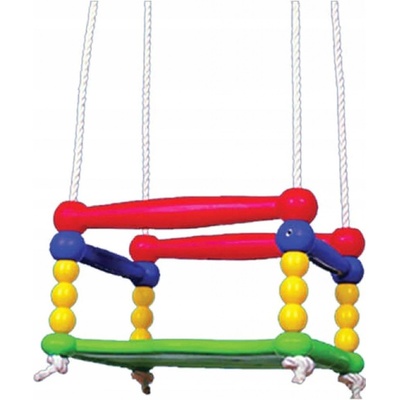 Alltoys Plastová hojdačka so zábranou